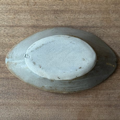 えのきだ窯 榎田智　カレー皿 エ9A (約27.5×16cm)