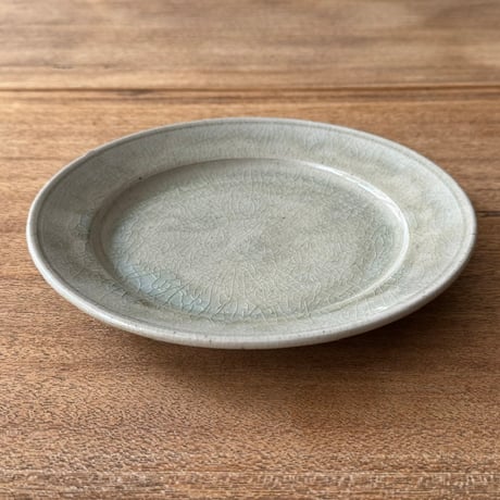 中嶋窯　半磁器7寸平皿 ナ14B (直径約21cm)