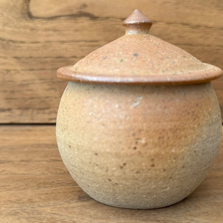 川尻製陶所　砂糖壷S 丸形 サS丸B