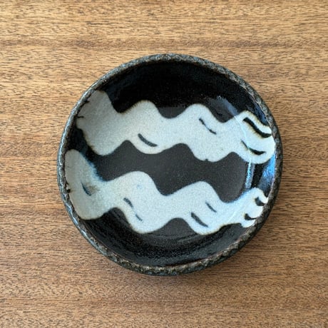フジタ工作室　まんじゅう鉢 フ14B (直径約15cm)