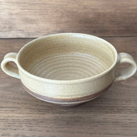 陶房カタチ　 両手スープカップ カ5B