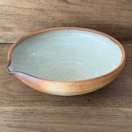 川尻製陶所　片口浅鉢 K6浅A （直径約18.5cm)