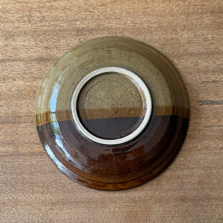 えのきだ窯 榎田智　７寸皿  エ15B (直径約20.5cm)