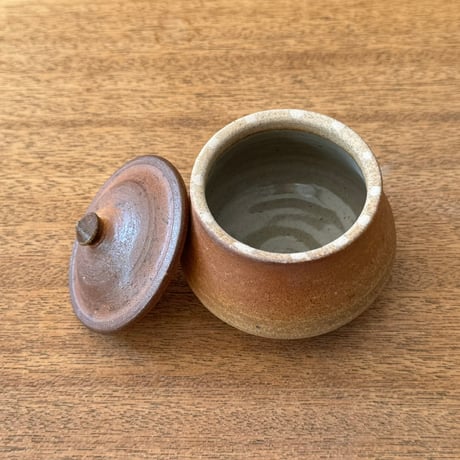 川尻製陶所　砂糖壷S 下膨れ サS下I