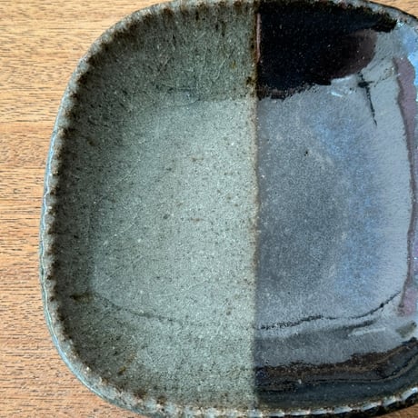 フジタ工作室　 四角皿 フ12H (約14×14cm)