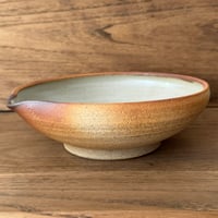 川尻製陶所　片口浅鉢 K6浅A （直径約18.5cm)