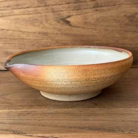 川尻製陶所　片口浅鉢 K6浅A （直径約18.5cm)