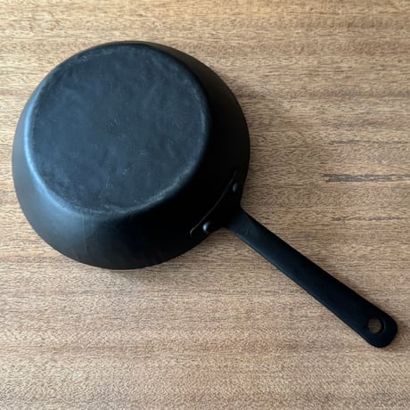 野鍛冶やまご　ちょっと深めの鉄フライパン＆ふたセット 18cm や18フタセット