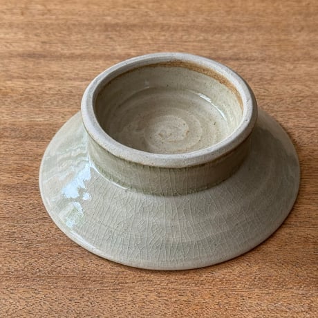 中嶋窯　 半磁器5寸高台鉢 ナ16A (直径約15cm)