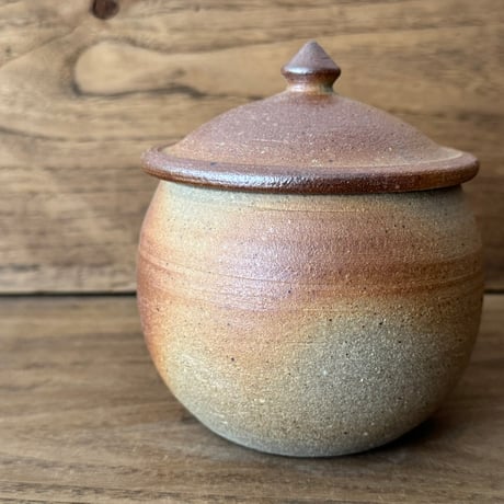 川尻製陶所　塩壷M 丸形 シM丸A