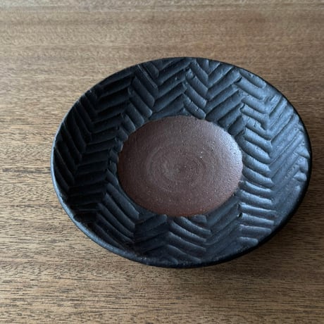 工房コキュ　５寸平皿 C5C (直径約15cm)