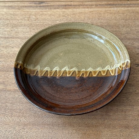 えのきだ窯 榎田智　７寸皿  エ15B (直径約20.5cm)