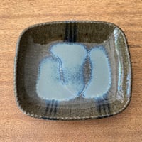 フジタ工作室　 スクエア皿 フ10C （約19.5×17cm)