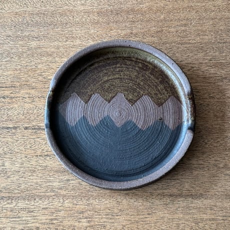 工房コキュ　4.5寸台皿 C10C (直径約14.5cm)