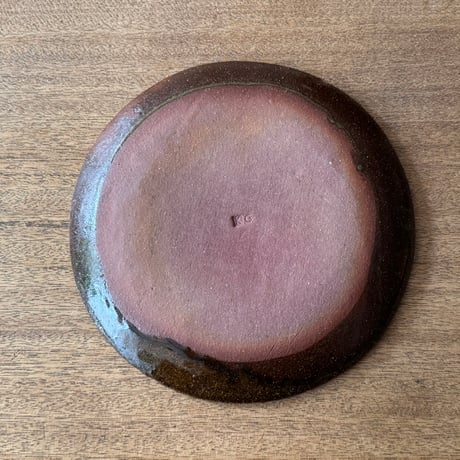 紀窯　中川紀夫　チブサン皿 K1B (直径約21cm)