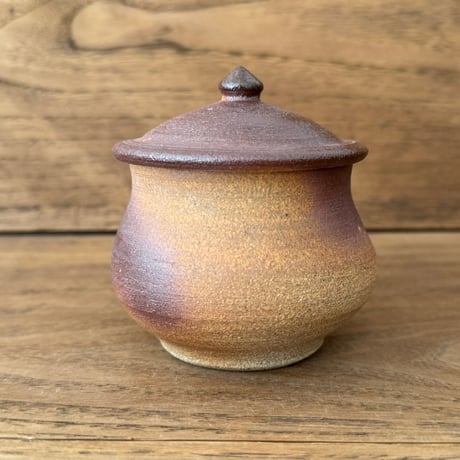 川尻製陶所　塩壷S 下膨れ シS下J