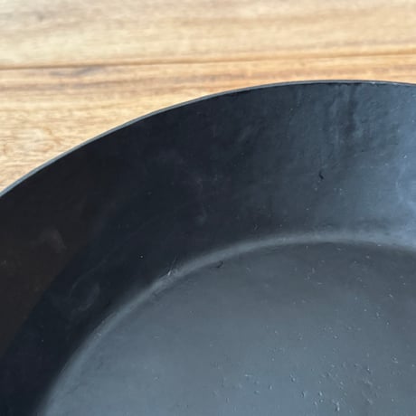 野鍛冶やまご　ちょっと深めの鉄フライパン＆ふたセット 22cm や22フタセット