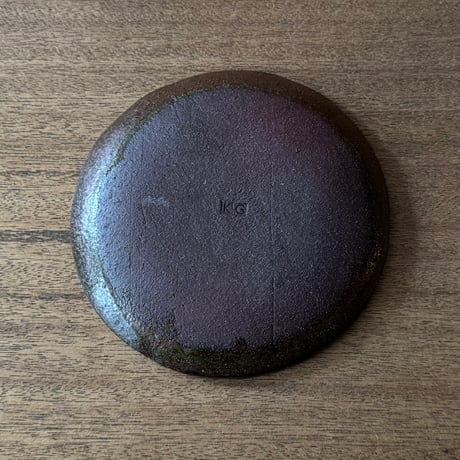紀窯　中川紀夫　5寸皿 K16C (直径約15cm)