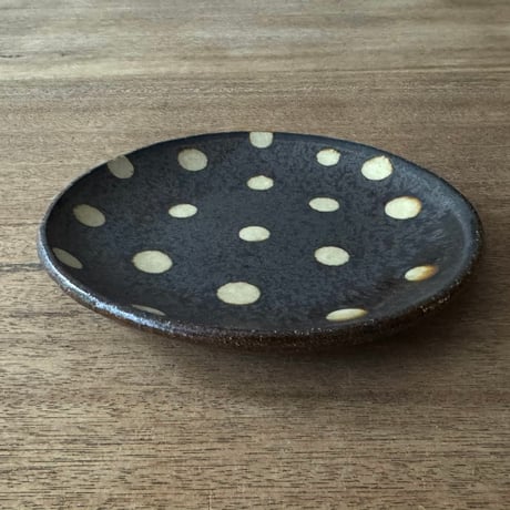 紀窯　中川紀夫　5寸皿 K16B (直径約15cm)