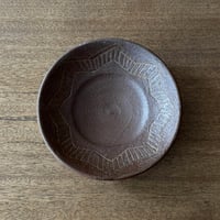 工房コキュ　５寸平皿 C4B (直径約15.5cm)