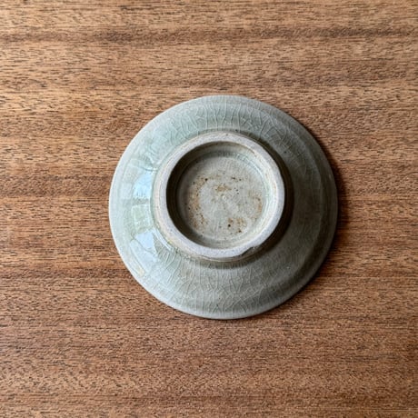中嶋窯　半磁器イッチン小皿 ナ6A (直径約12cm)