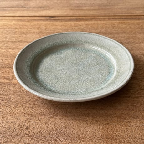 中嶋窯　半磁器6寸平皿 ナ15A (直径約18cm)