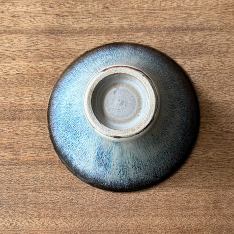 村澤陶苑 村澤享　藁灰釉小鉢 ム21A (直径約15cm)