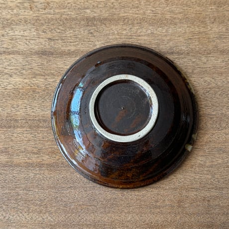 えのきだ窯 榎田智　取り皿 エ7D (直径約16cm)