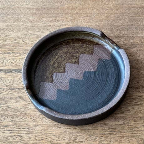 工房コキュ　4.5寸台皿 C10C (直径約14.5cm)