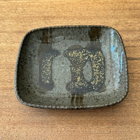 フジタ工作室　 スクエア皿 フ10A (約19.5×17cm)