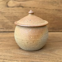 川尻製陶所　砂糖壷S 丸形 サS丸B