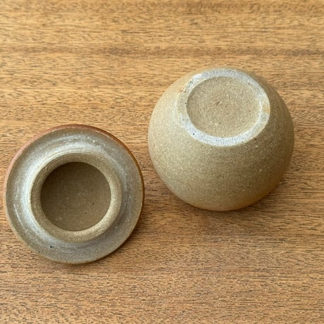 川尻製陶所　塩壷S 丸形 シS丸A
