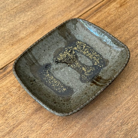フジタ工作室　 スクエア皿 フ10A (約19.5×17cm)