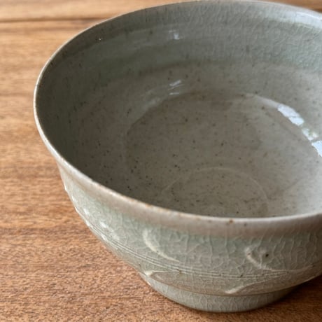 中嶋窯　 半磁器丼鉢（大）ナ8B (直径約15.5cm)