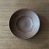 工房コキュ　５寸平皿 C4A (直径約15.5cm)