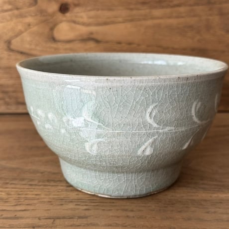 中嶋窯　 半磁器丼鉢（大）ナ8A (直径約15.5cm)