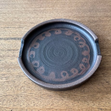 工房コキュ　4.5寸台皿 C10D (直径約14.5cm)