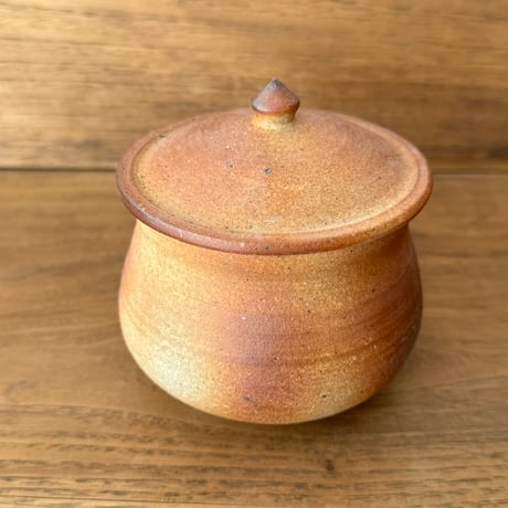 川尻製陶所　塩壷M 下膨れ シM下I