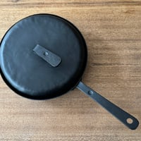 野鍛冶やまご　ちょっと深めの鉄フライパン＆ふたセット 22cm や22フタセット