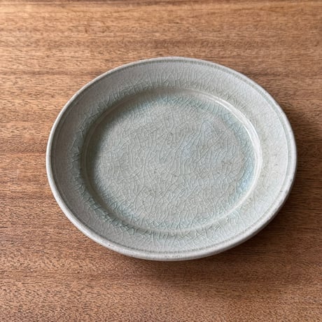 中嶋窯　半磁器6寸平皿 ナ15A (直径約18cm)