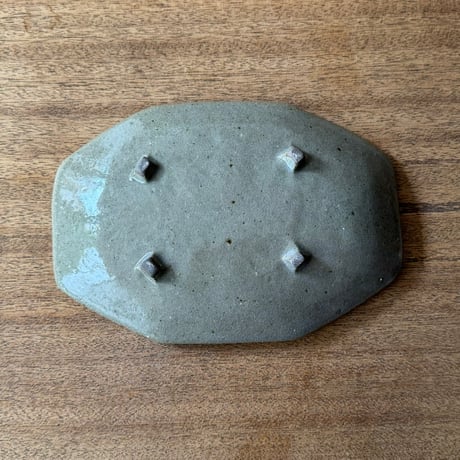 セレン のあ　8角小長皿 セ10A（約21×14.5cｍ）
