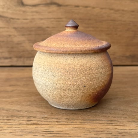 川尻製陶所　塩壷S 丸形 シS丸D