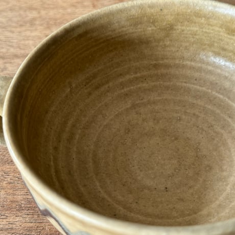 陶房カタチ　 両手スープカップ カ5E