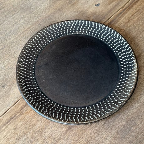 えのきだ窯 榎田智　パン皿 エ19 (直径約27cm)