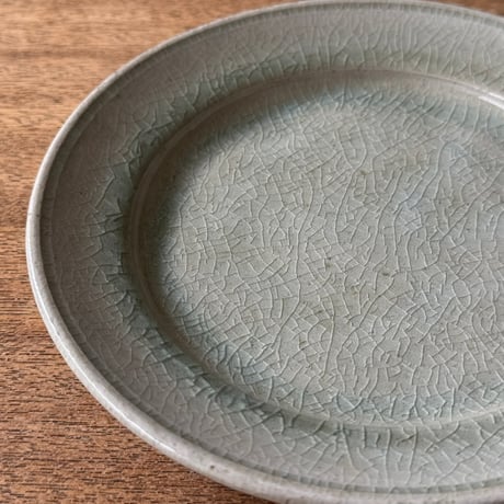 中嶋窯　半磁器6寸平皿 ナ15A (直径約18cm)
