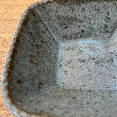フジタ工作室　 四角鉢 フ15A (約15×15cm)