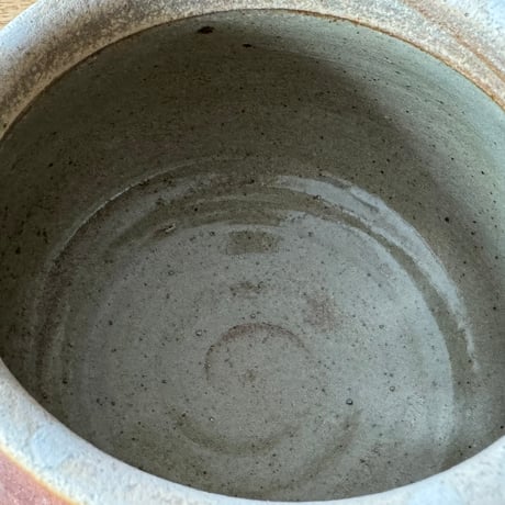 川尻製陶所　砂糖壷M 下膨れ サM下J