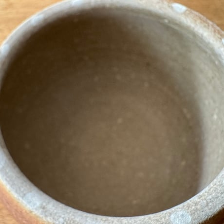 川尻製陶所　塩壷M 丸形 シM丸D