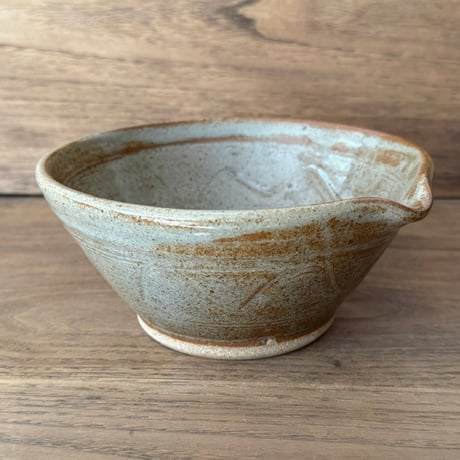 川尻製陶所　片口浅鉢 K5片A （直径約15cm)