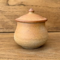 川尻製陶所　砂糖壷S 下膨れ サS下H